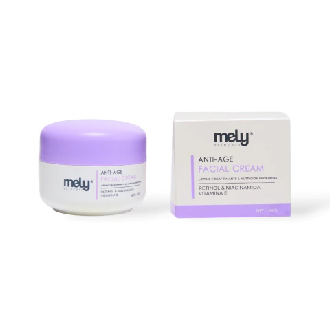 Miniatura 4 de Crema facial antiage Mely 50g